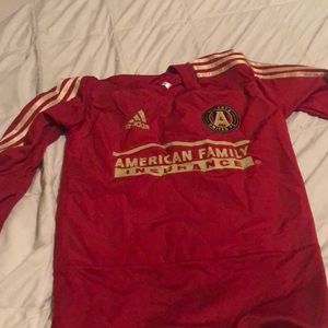 Atlanta united long sleeve jersey